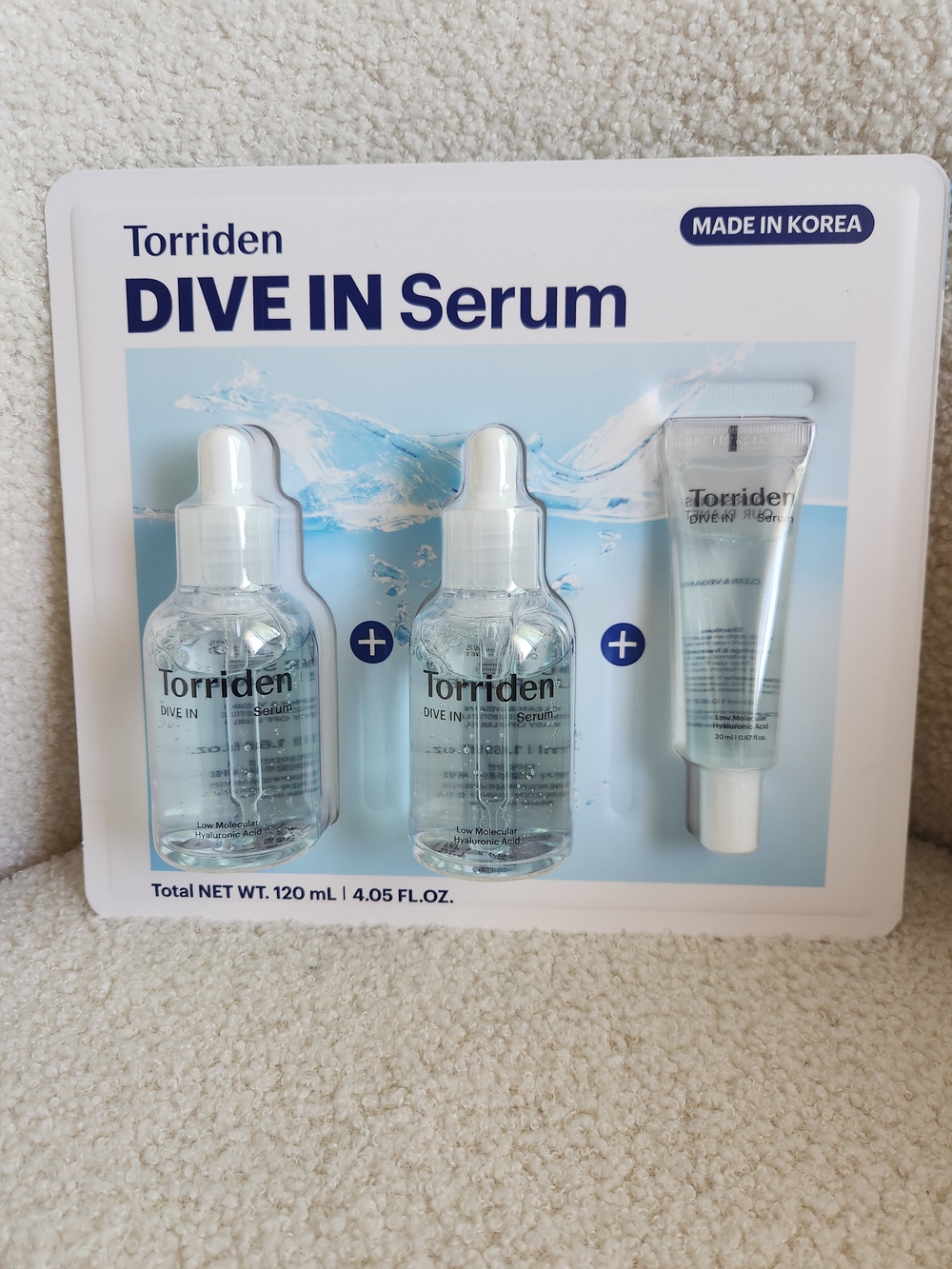 Torriden Dive IN Serum Set –4.05 Fl Oz